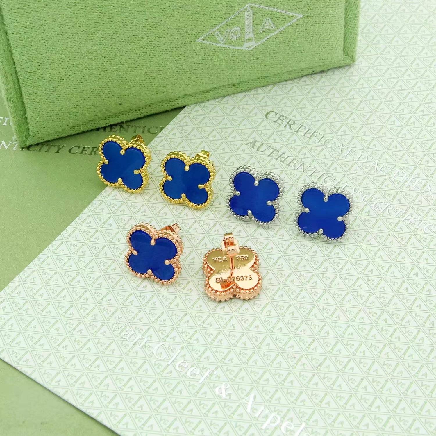 Van Cleef Arpels ヴァン クリーフアーペル レディース ピアス フリヴォル モチーフネックレス ギフト ブランドジュエリー ゴールド - 画像 5
