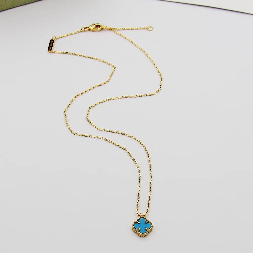 Van Cleef Arpels ヴァン クリーフアーペル レディース ネックレス フリヴォル モチーフネックレス 上品なアクセサリー ゴールド - 画像 3