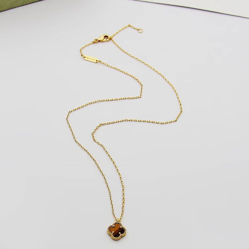 Van Cleef Arpels ヴァン クリーフアーペル レディース ネックレス フリヴォル モチーフネックレス 上品なアクセサリー ゴールド - 画像 5
