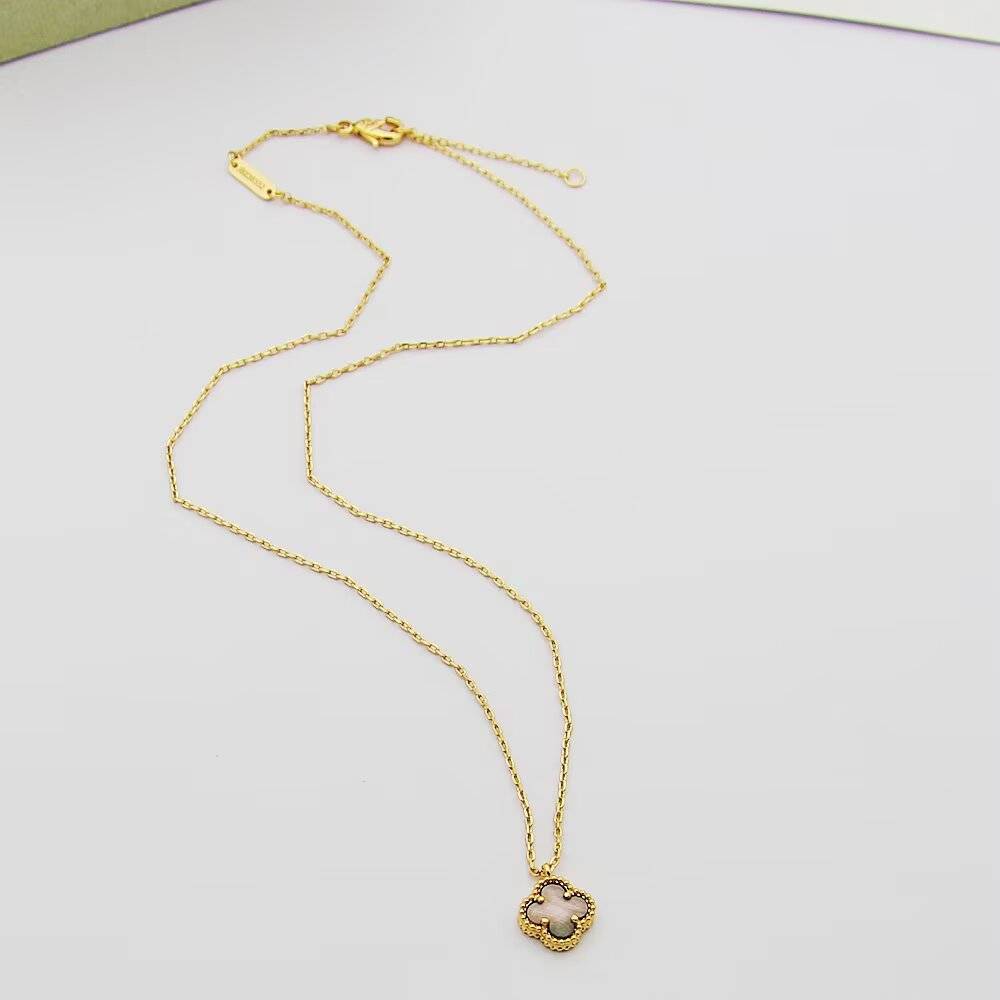 Van Cleef Arpels ヴァン クリーフアーペル レディース ネックレス フリヴォル モチーフネックレス 上品なアクセサリー ゴールド - 画像 8