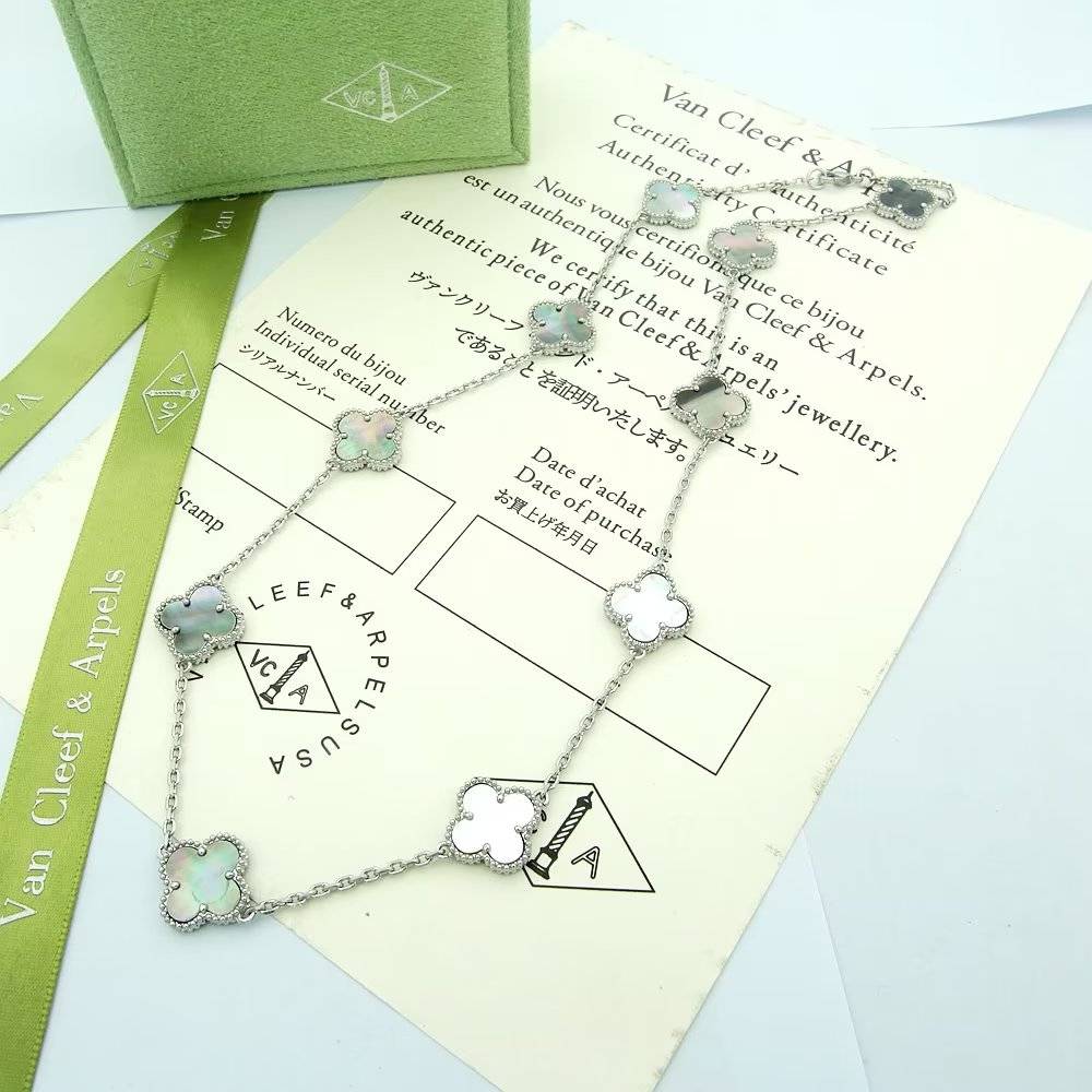 Van Cleef Arpels ヴァン クリーフアーペル レディース ネックレス フリヴォル モチーフネックレス ブランドジュエリー ゴールド - 画像 3
