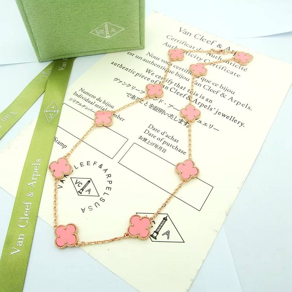 Van Cleef Arpels ヴァン クリーフアーペル レディース ネックレス フリヴォル モチーフネックレス ブランドジュエリー ゴールド - 画像 8
