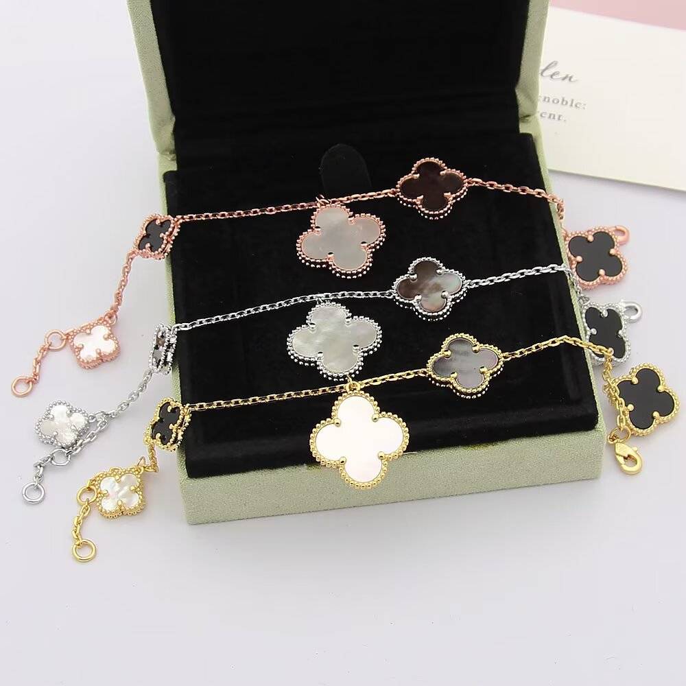 Van Cleef Arpels ヴァン クリーフアーペル レディース ブレスレット 四つ葉モチーフ ブランドジュエリー 普段使いジュエリー ゴールド - 画像 6