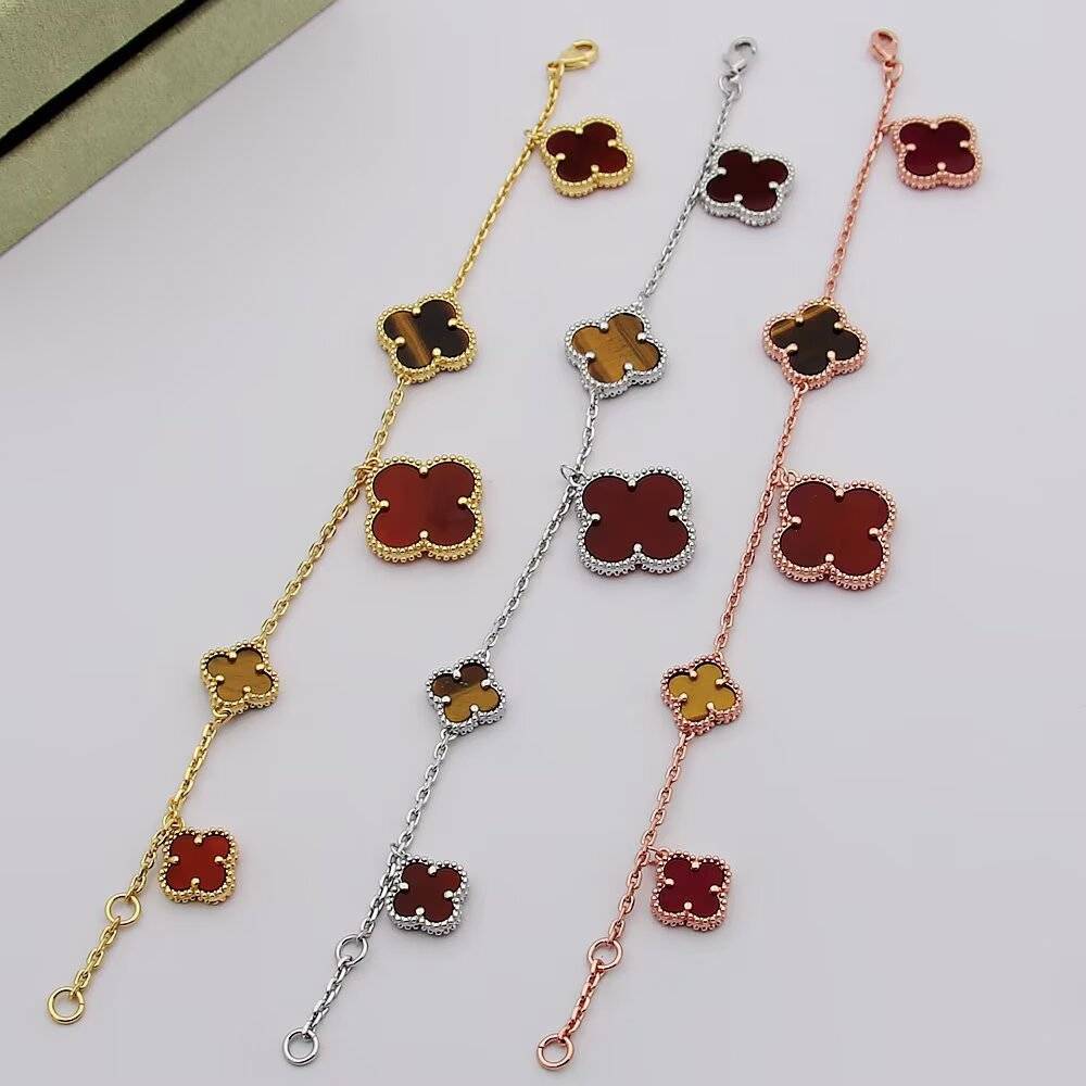 Van Cleef Arpels ヴァン クリーフアーペル レディース ブレスレット 四つ葉モチーフ ブランドジュエリー 普段使いジュエリー ゴールド - 画像 8
