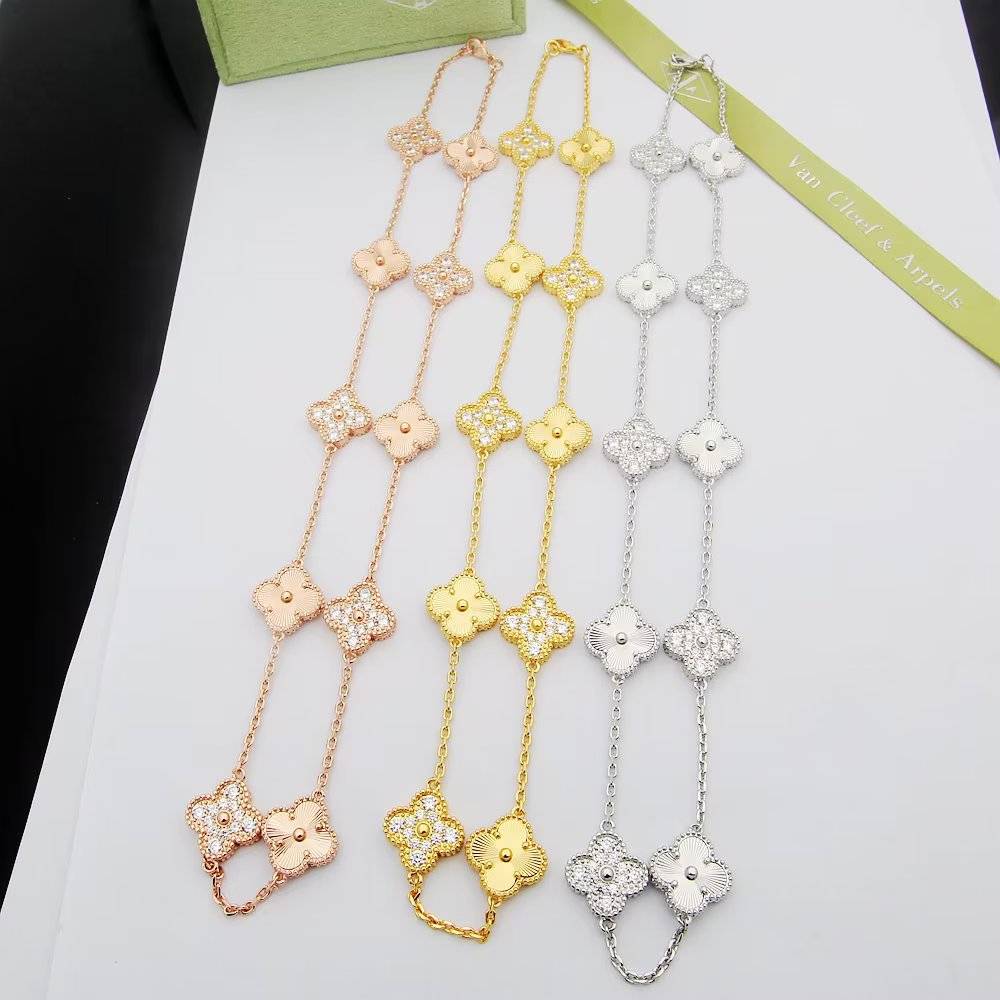 Van Cleef Arpels ヴァン クリーフアーペル レディース ネックレス フリヴォル ブランドネックレス 上品なアクセサリー ゴールド
