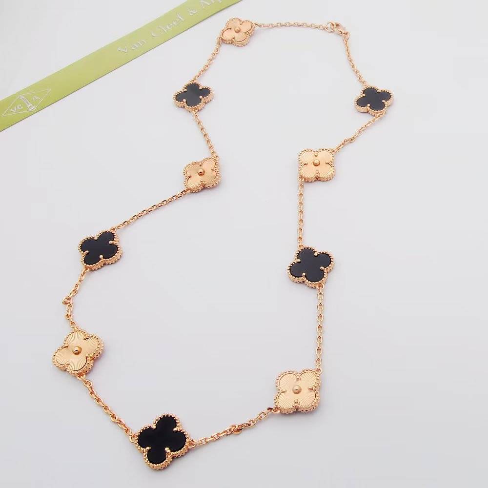 Van Cleef Arpels ヴァン クリーフアーペル レディース ネックレス フリヴォル ブランドネックレス 上品なアクセサリー ゴールド - 画像 2