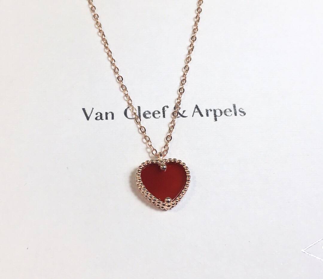 Van Cleef Arpels ヴァン クリーフアーペル レディース ネックレス ブランドジュエリー モチーフネックレス ブランドアクセサリー レッド - 画像 7