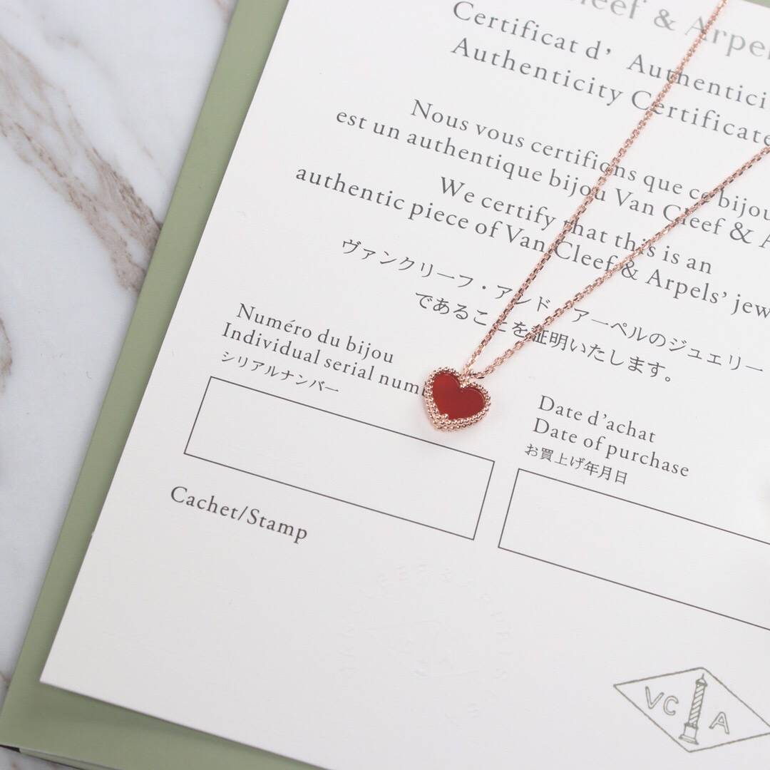 Van Cleef Arpels ヴァン クリーフアーペル レディース ネックレス フリヴォル ブランドネックレス ギフト ローズゴールド - 画像 3