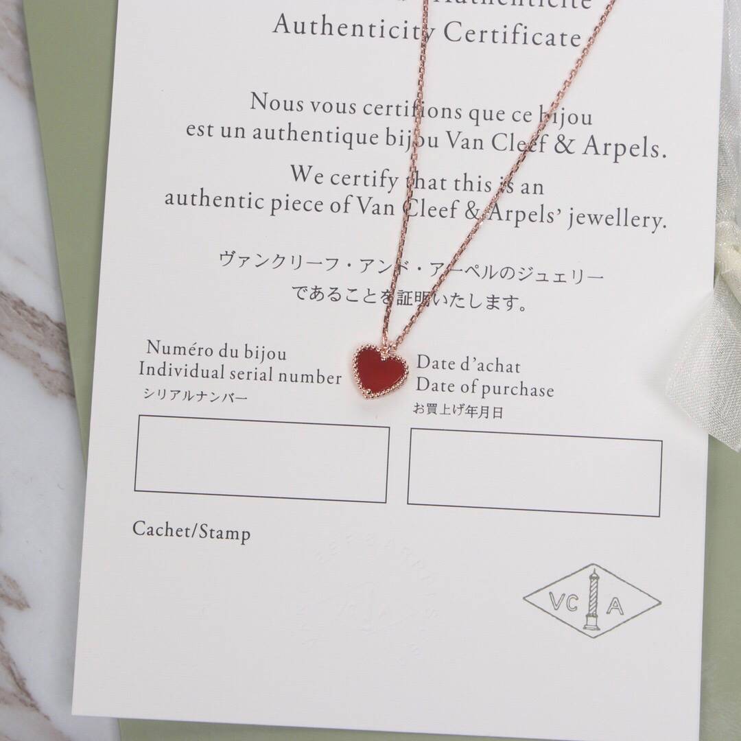 Van Cleef Arpels ヴァン クリーフアーペル レディース ネックレス フリヴォル ブランドネックレス ギフト ローズゴールド - 画像 5