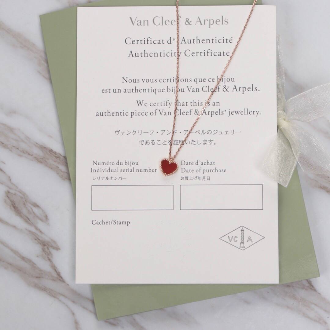 Van Cleef Arpels ヴァン クリーフアーペル レディース ネックレス フリヴォル ブランドネックレス ギフト ローズゴールド - 画像 6