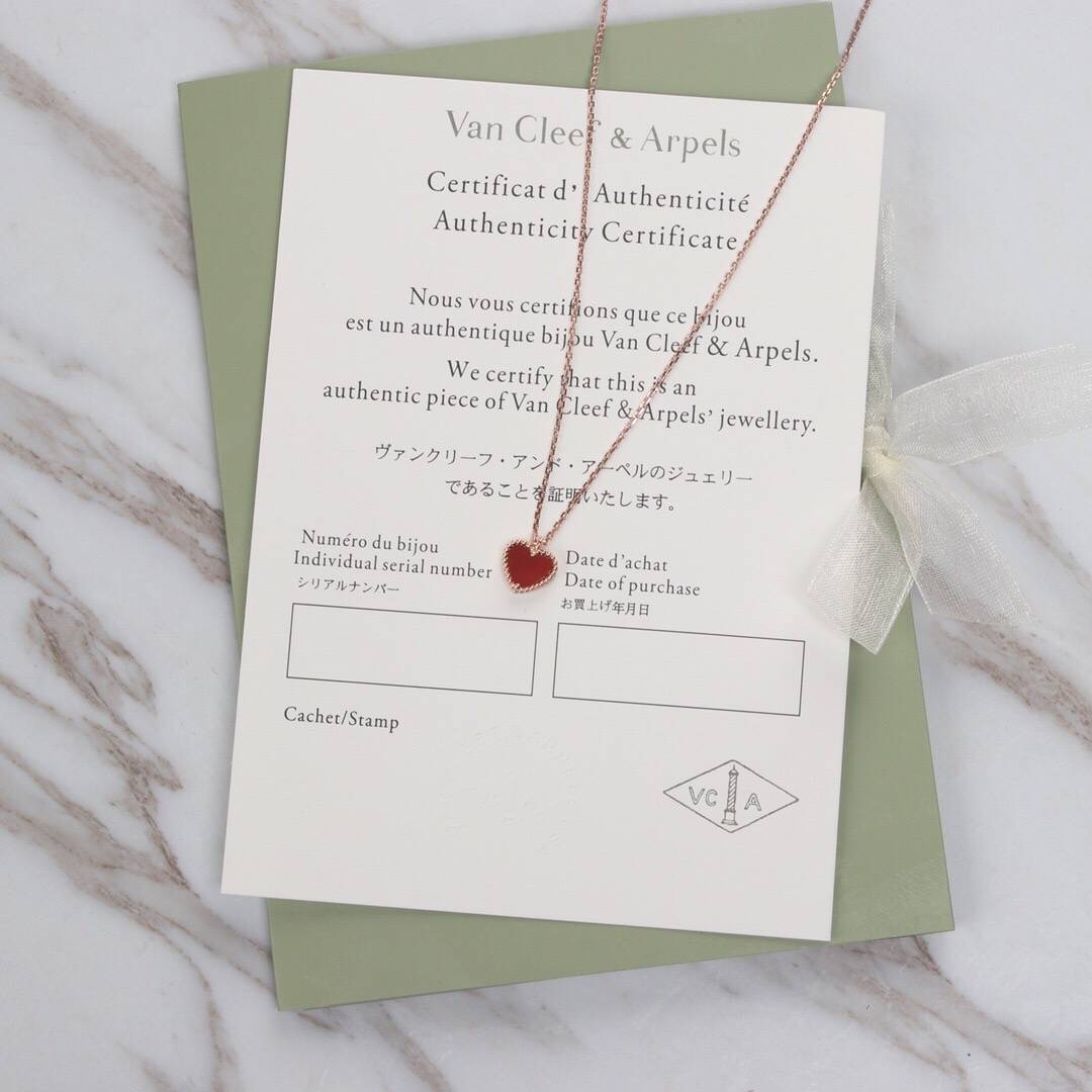 Van Cleef Arpels ヴァン クリーフアーペル レディース ネックレス フリヴォル ブランドネックレス ギフト ローズゴールド - 画像 7