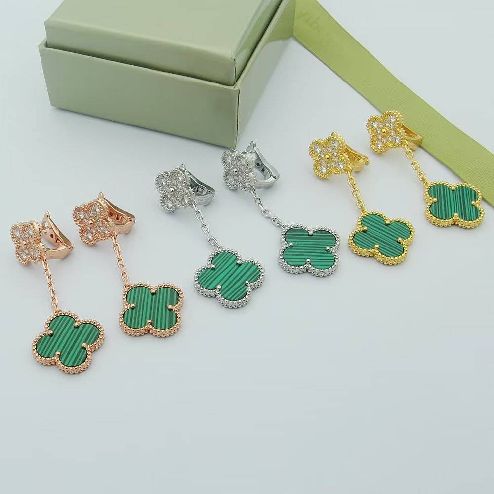 Van Cleef Arpels ヴァン クリーフアーペル レディース ピアス フリヴォル マザーオブパール ダイヤモンド ブランドピアス ギフト - 画像 5