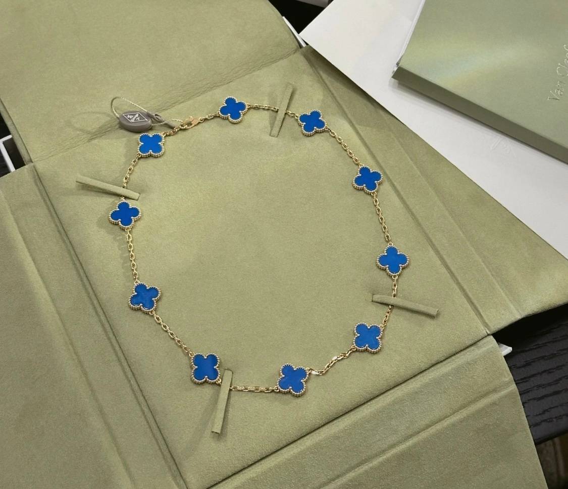 Van Cleef Arpels ヴァン クリーフアーペル レディース ネックレス アルハンブラ ブランドネックレス モチーフネックレス ゴールド