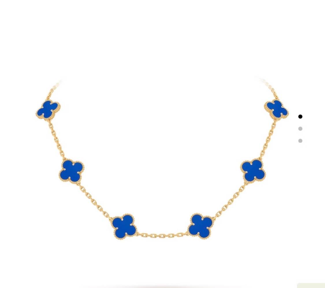 Van Cleef Arpels ヴァン クリーフアーペル レディース ネックレス アルハンブラ ブランドネックレス モチーフネックレス ゴールド - 画像 2