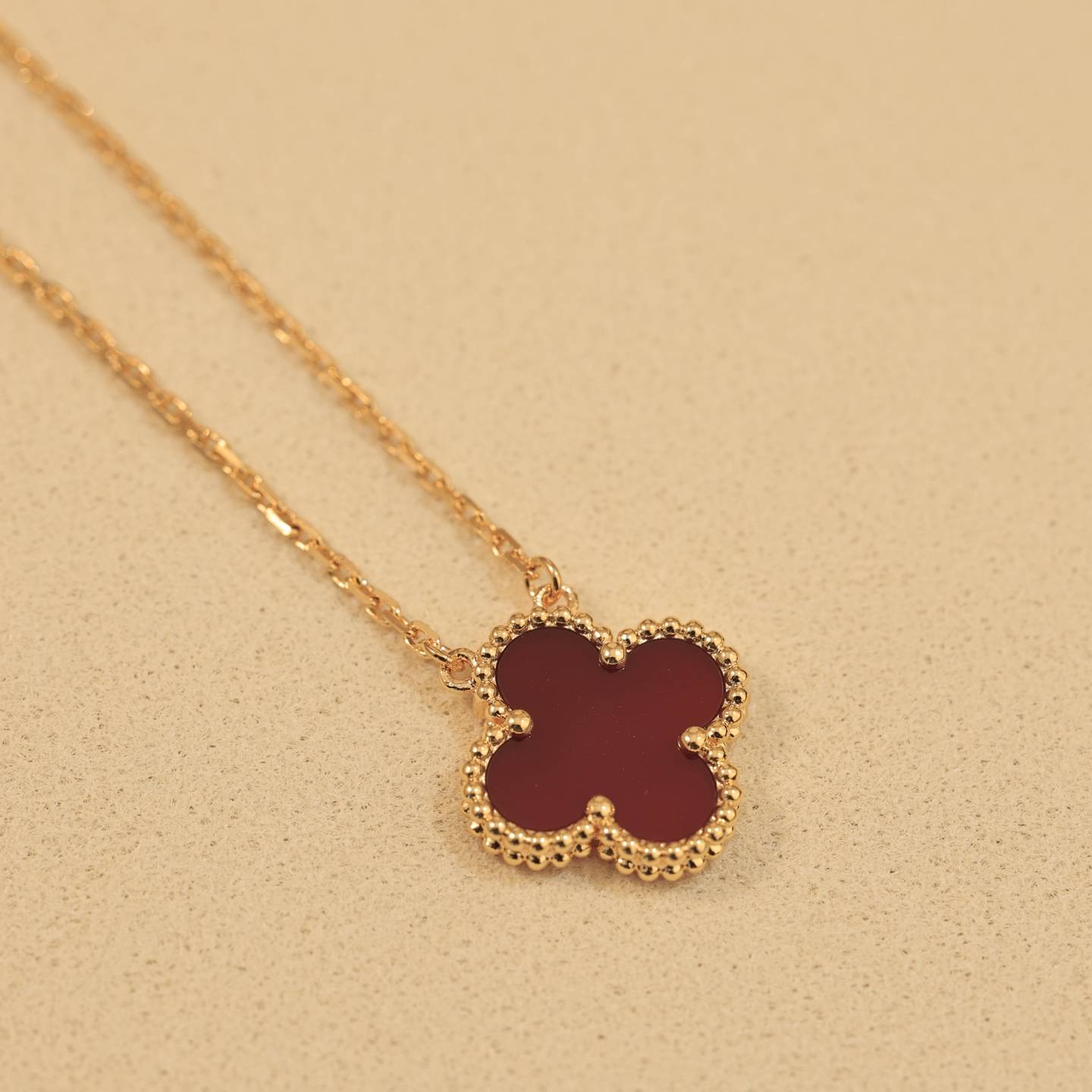 Van Cleef Arpels ヴァン クリーフアーペル レディース ネックレス フリヴォル モチーフネックレス 上品なアクセサリー ギフト ローズゴールド - 画像 5
