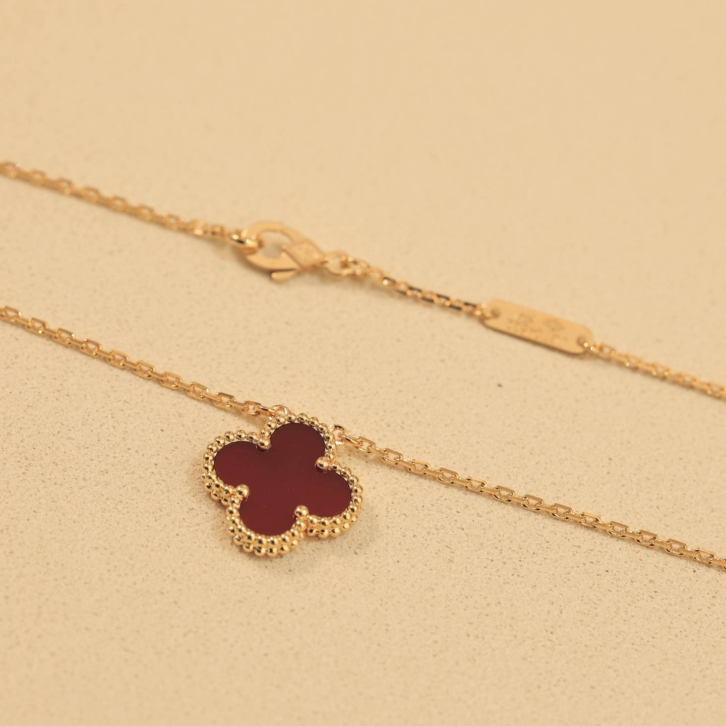 Van Cleef Arpels ヴァン クリーフアーペル レディース ネックレス フリヴォル モチーフネックレス 上品なアクセサリー ギフト ローズゴールド - 画像 7