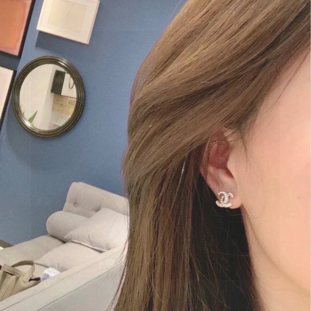 CHANEL シャネル レディース ピアス CCロゴ ブランドピアス 上品なアクセサリー ゴールド - 画像 4