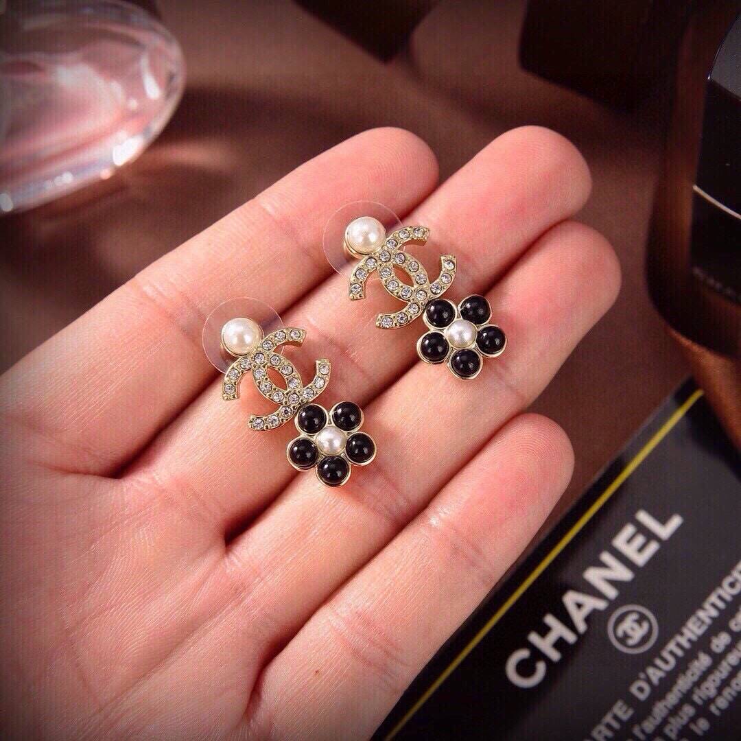 CHANEL シャネル レディース ピアス CCロゴ パール チェーンモチーフ ブランドピアス ギフト - 画像 2