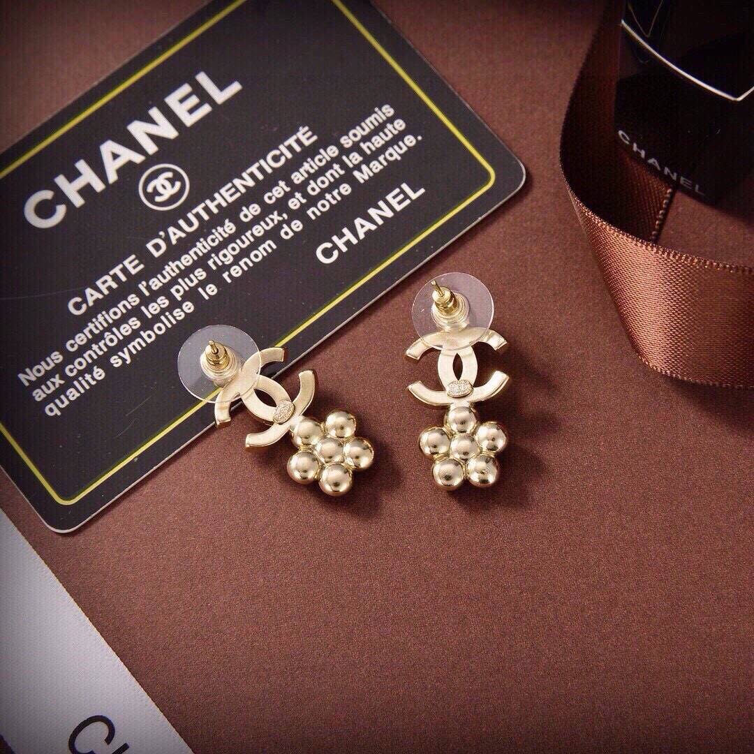 CHANEL シャネル レディース ピアス CCロゴ パール チェーンモチーフ ブランドピアス ギフト - 画像 5