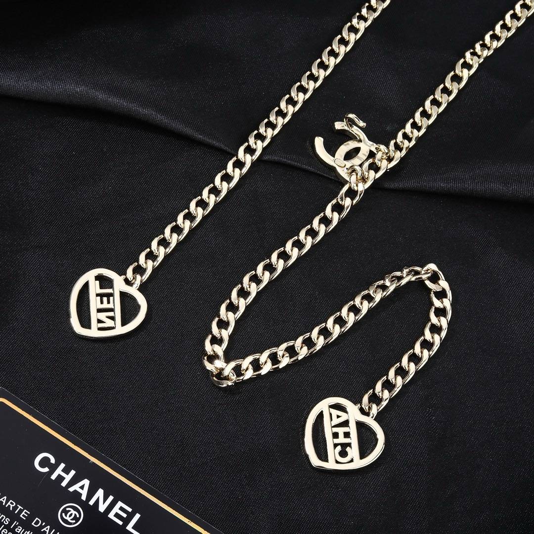 CHANEL シャネル レディース ネックレス CCロゴ チェーンモチーフ ブランドネックレス ゴールド - 画像 3