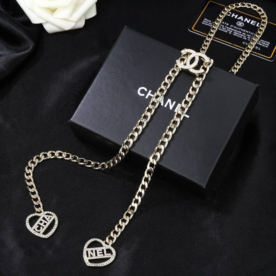CHANEL シャネル レディース ネックレス CCロゴ チェーンモチーフ ブランドネックレス ゴールド - 画像 5