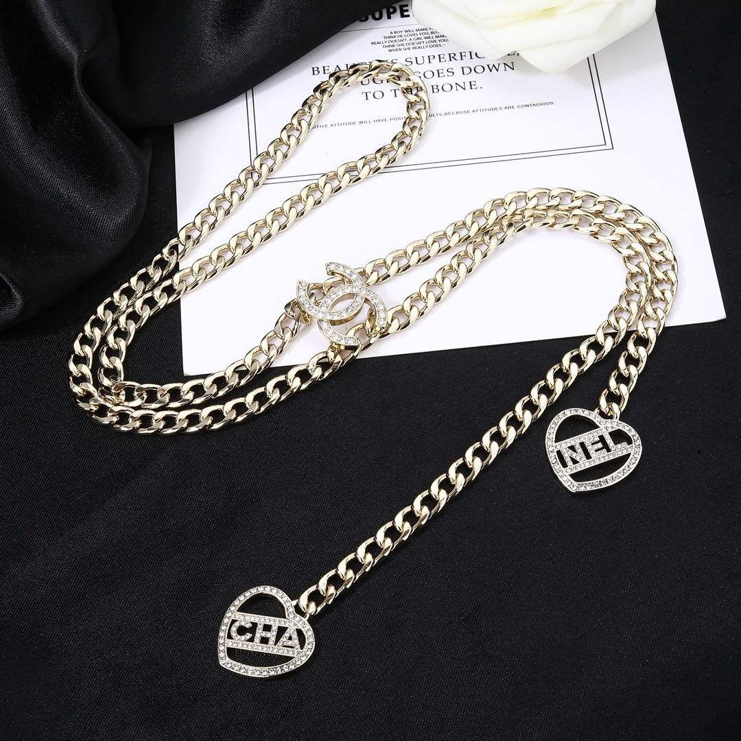 CHANEL シャネル レディース ネックレス CCロゴ チェーンモチーフ ブランドネックレス ゴールド - 画像 6
