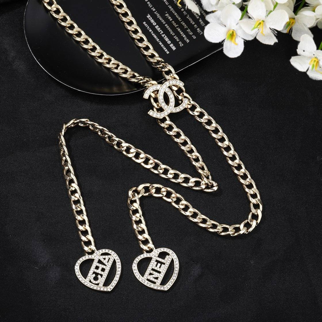 CHANEL シャネル レディース ネックレス CCロゴ チェーンモチーフ ブランドネックレス ゴールド - 画像 7