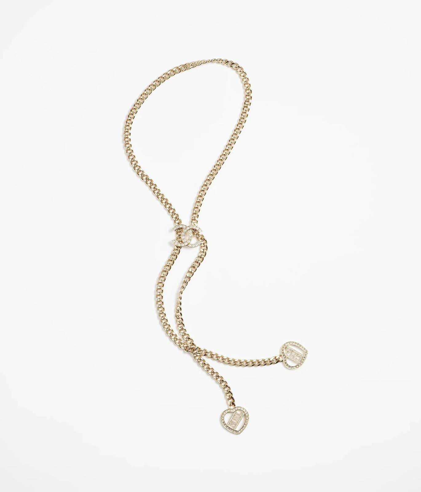CHANEL シャネル レディース ネックレス CCロゴ チェーンモチーフ ブランドネックレス ゴールド - 画像 8