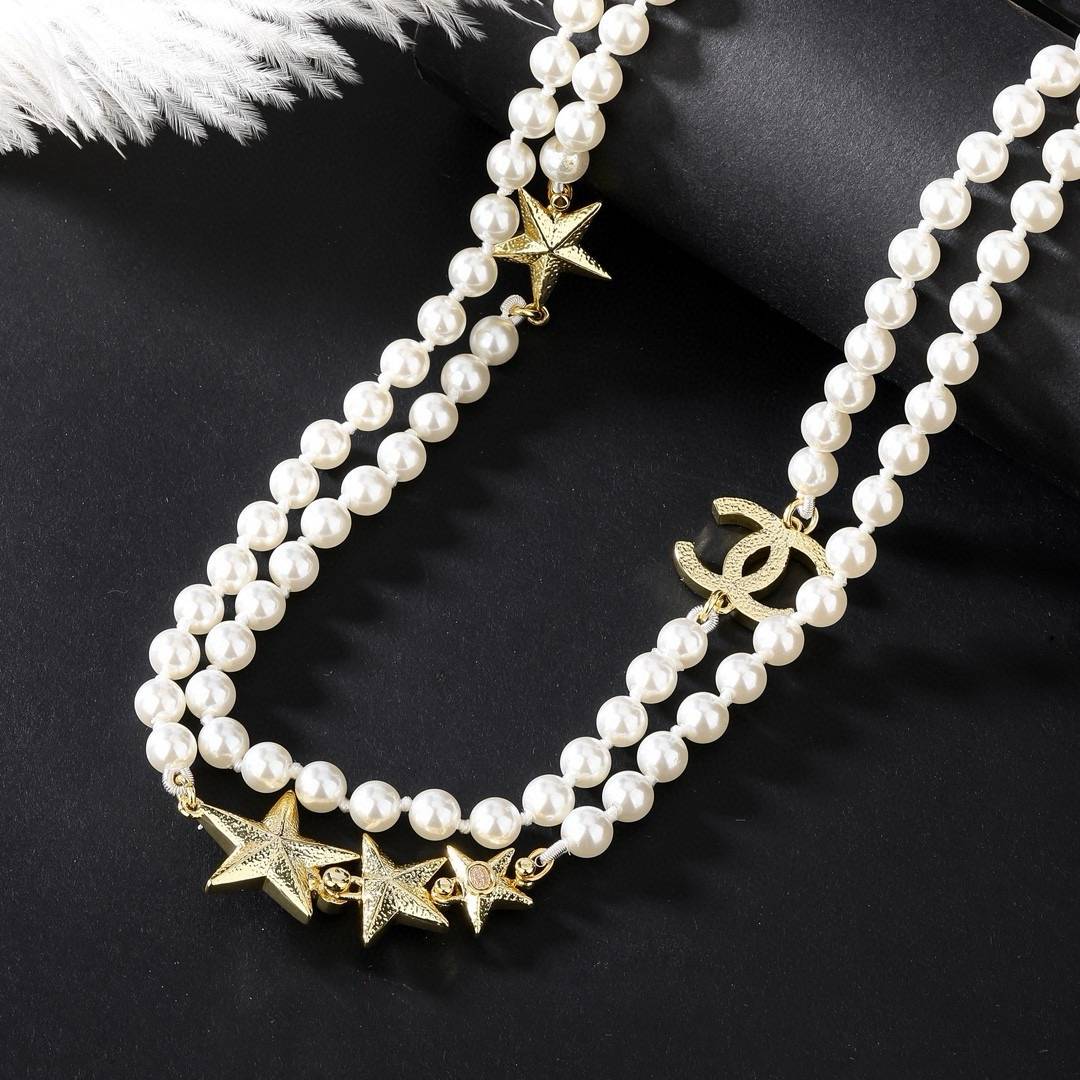 CHANEL シャネル レディース ネックレス ココマーク ダブルチェーン ブランドネックレス ゴールド - 画像 2