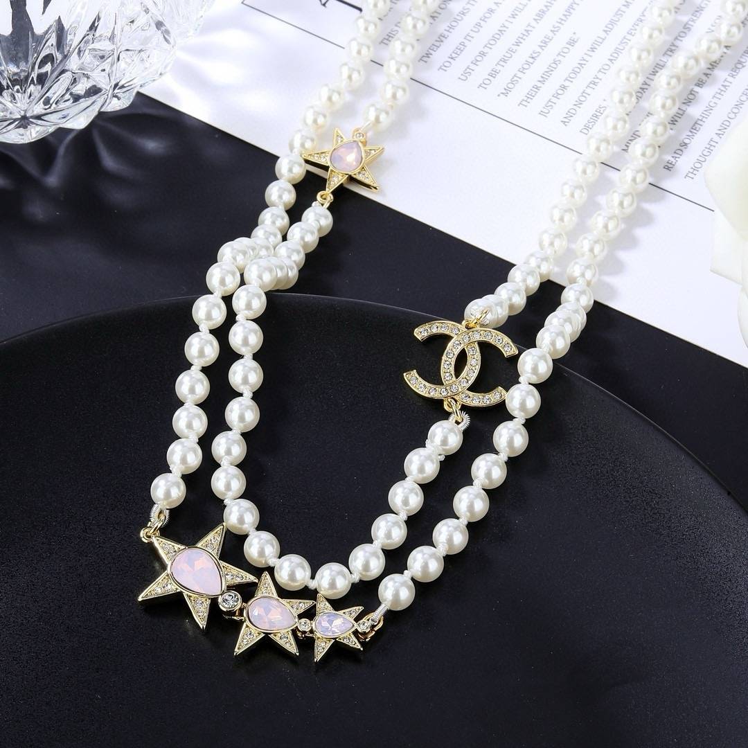 CHANEL シャネル レディース ネックレス ココマーク ダブルチェーン ブランドネックレス ゴールド - 画像 5