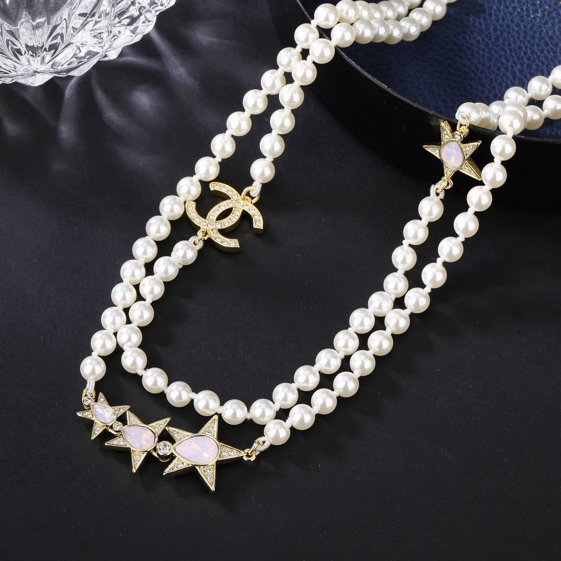 CHANEL シャネル レディース ネックレス ココマーク ダブルチェーン ブランドネックレス ゴールド - 画像 6