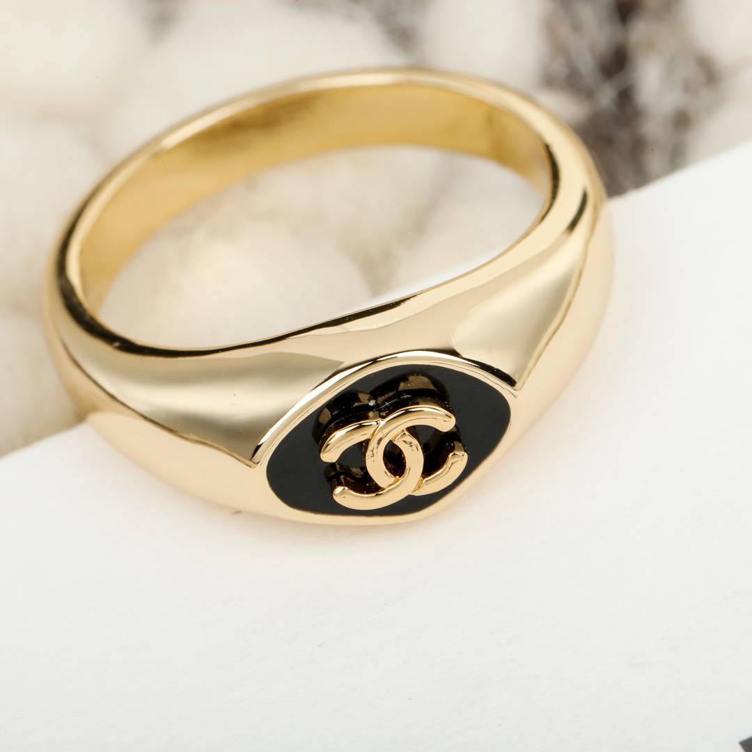 CHANEL シャネル レディース リング CCロゴ ブランドリング ブランドジュエリー ゴールド - 画像 2