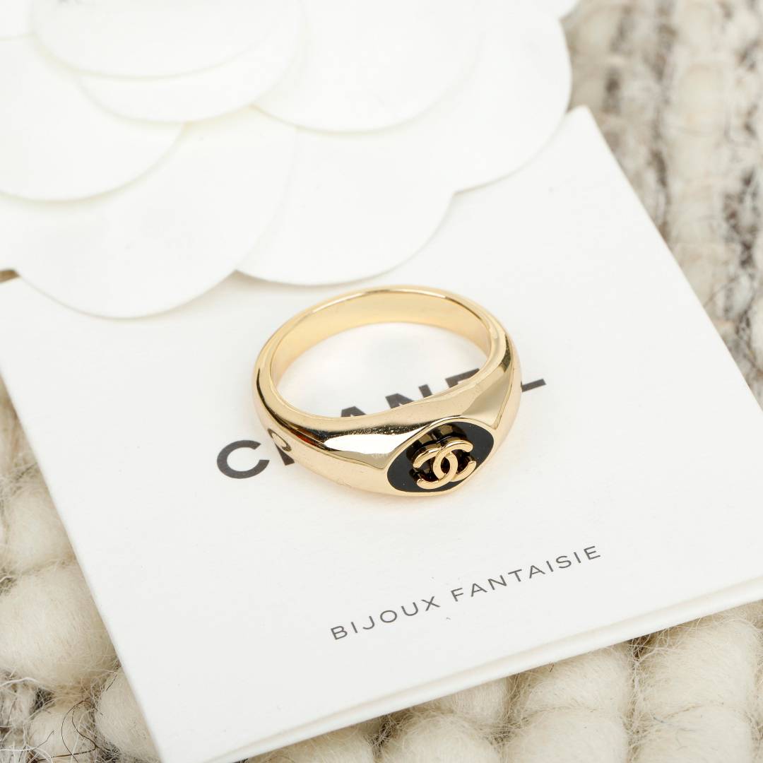 CHANEL シャネル レディース リング CCロゴ ブランドリング ブランドジュエリー ゴールド - 画像 5