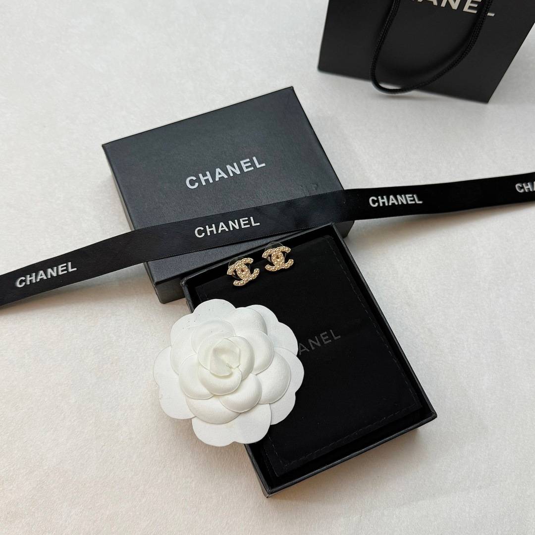 CHANEL シャネル レディース ピアス CCロゴ パール ブランドピアス ゴールド - 画像 4