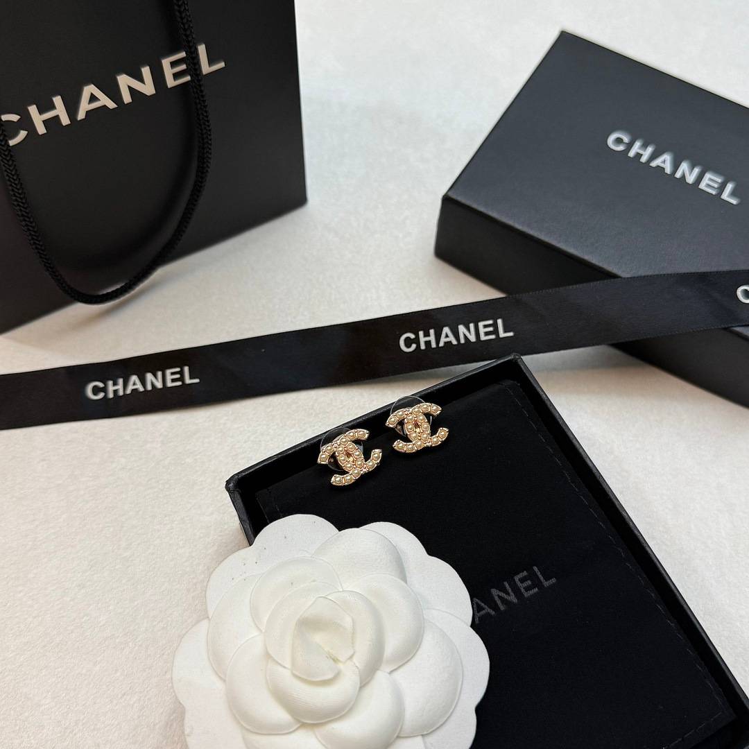 CHANEL シャネル レディース ピアス CCロゴ パール ブランドピアス ゴールド - 画像 5