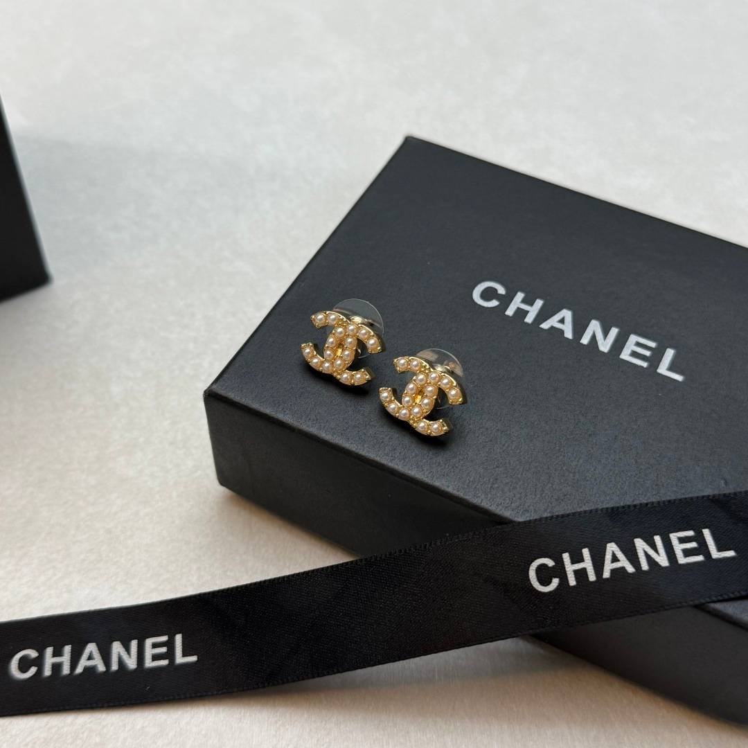CHANEL シャネル レディース ピアス CCロゴ パール ブランドピアス ゴールド - 画像 6