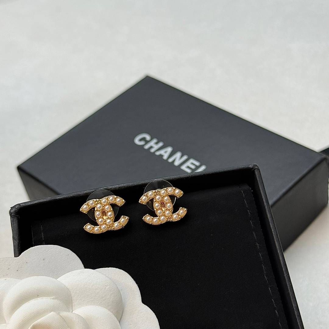 CHANEL シャネル レディース ピアス CCロゴ パール ブランドピアス ゴールド - 画像 8