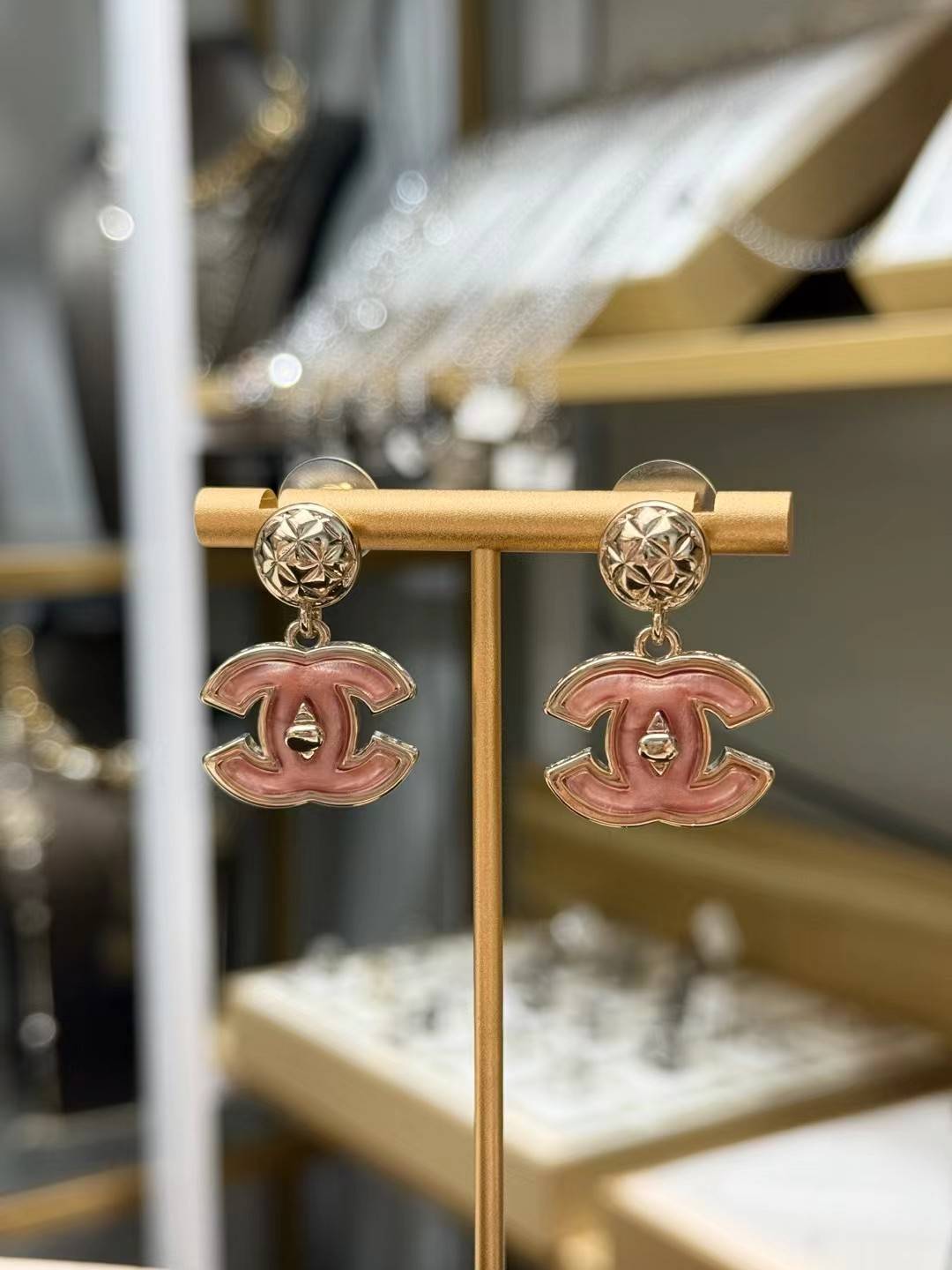 CHANEL シャネル レディース ピアス CCロゴ パール ブランドピアス ギフト ピンク - 画像 9