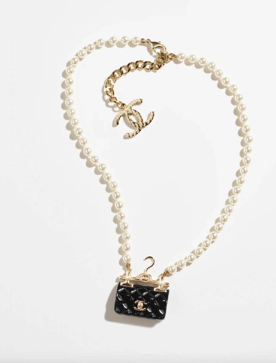 CHANEL シャネル レディース ネックレス ブランドネックレス ブローチ プレゼント ブラック