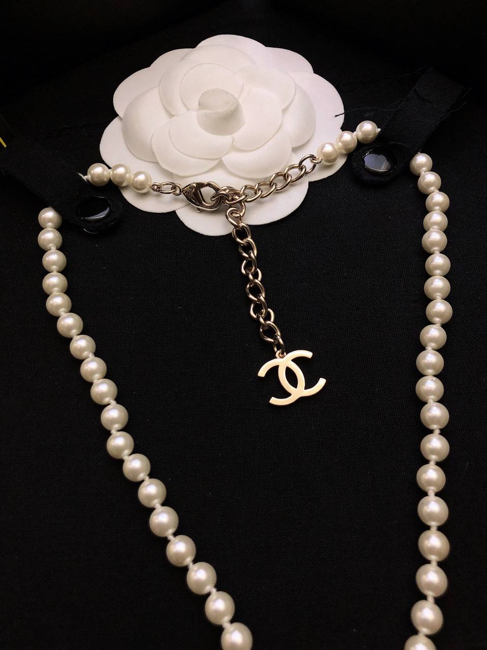 CHANEL シャネル レディース ネックレス ブランドネックレス ブローチ プレゼント ブラック - 画像 7