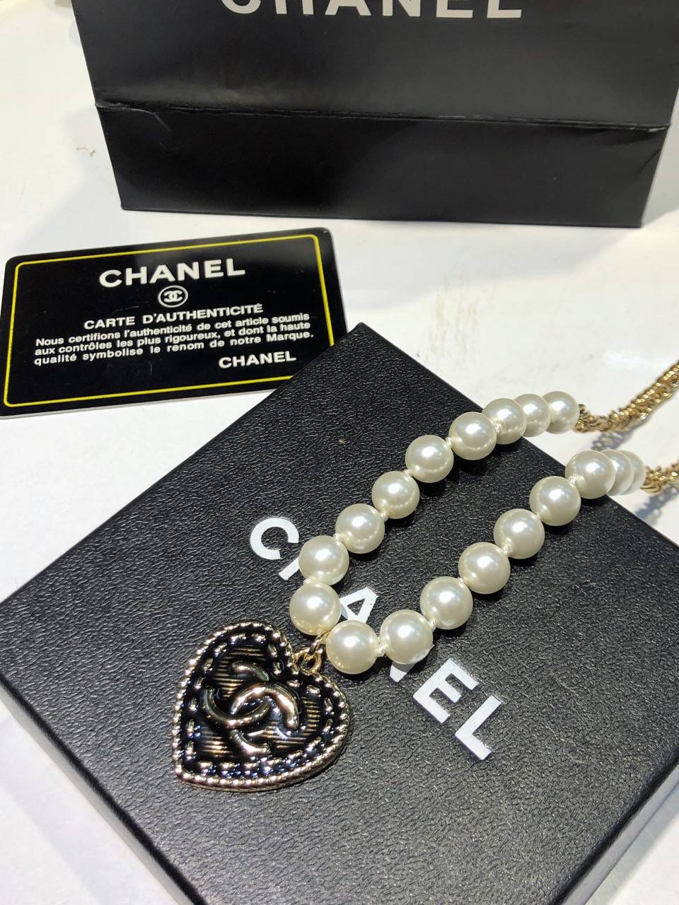 CHANEL シャネル レディース ネックレス ロゴプレート ブランドネックレス ゴールド - 画像 8