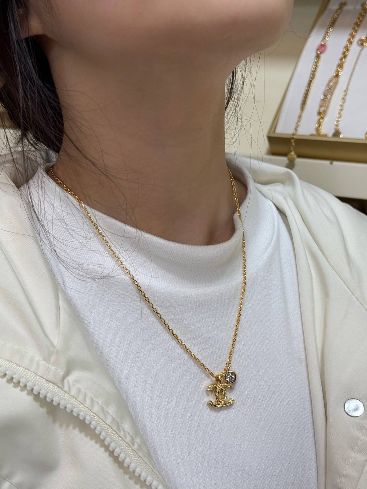 CHANEL シャネル レディース ネックレス ココマーク ブランドネックレス ゴールド - 画像 6