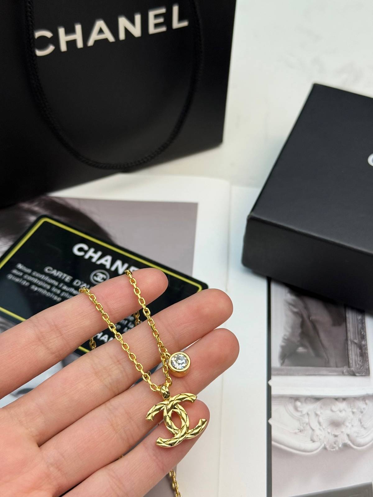 CHANEL シャネル レディース ネックレス ココマーク ブランドネックレス ゴールド - 画像 8