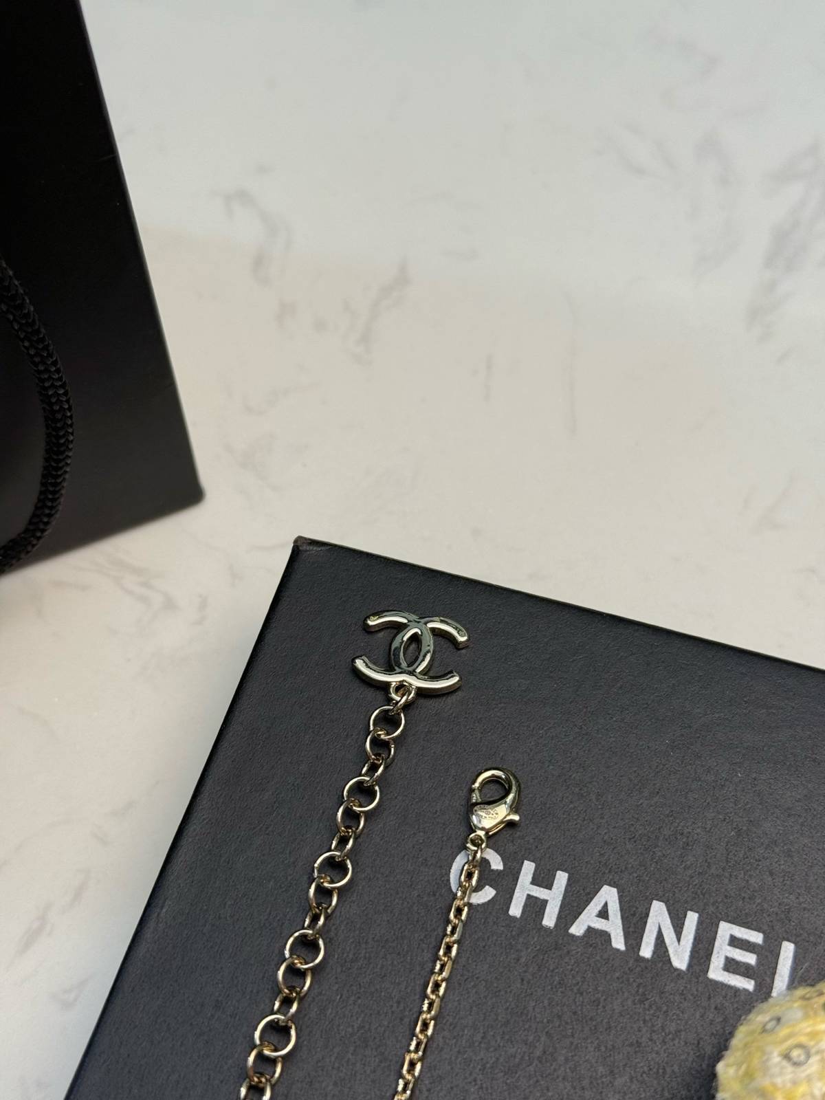 CHANEL シャネル レディース ネックレス CCロゴ チェーンモチーフ ブランドネックレス ブランドジュエリー ゴールド - 画像 2