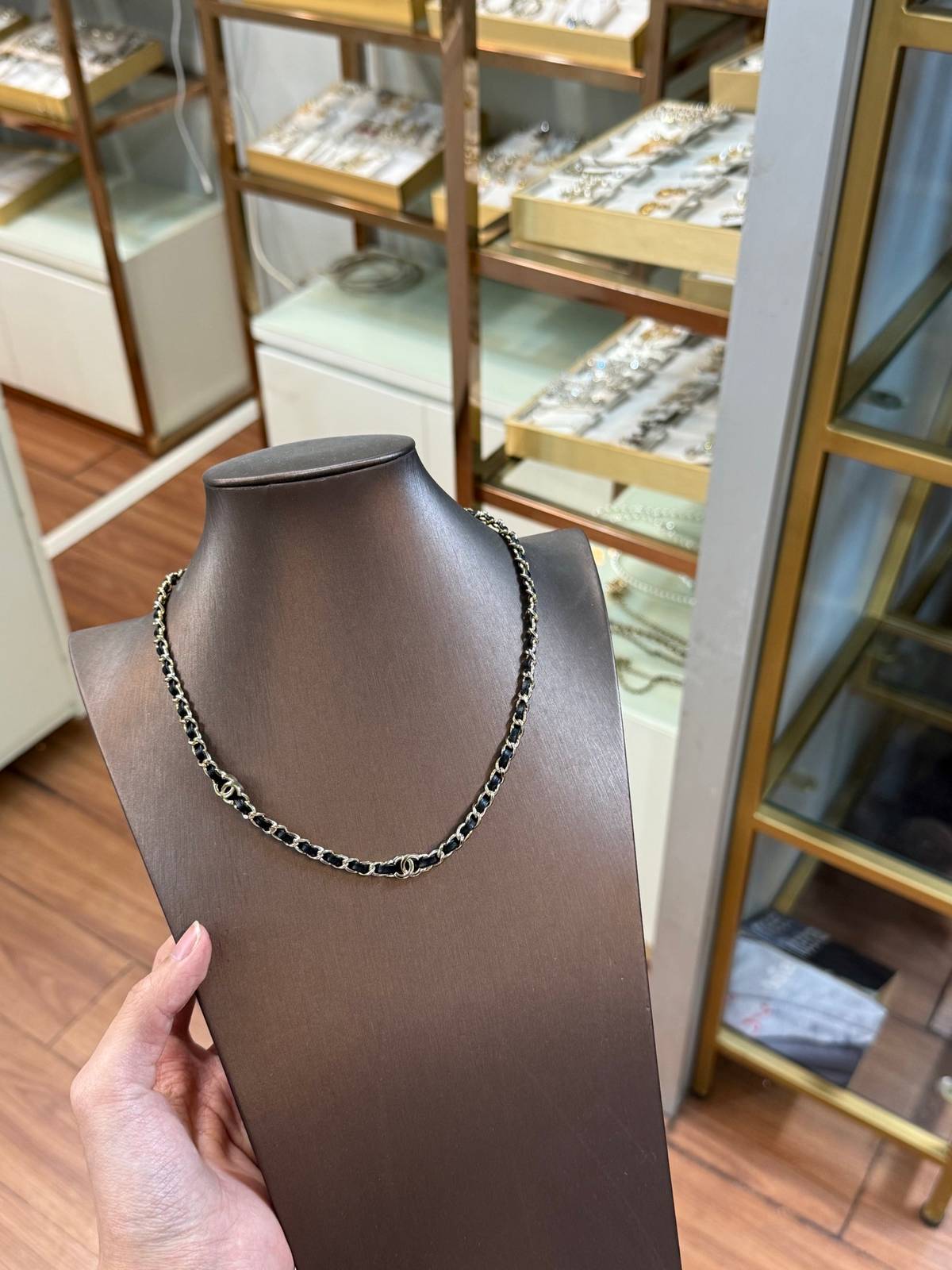 CHANEL シャネル レディース ネックレス CCロゴ チェーンモチーフ ブランドネックレス 上品なアクセサリー - 画像 2