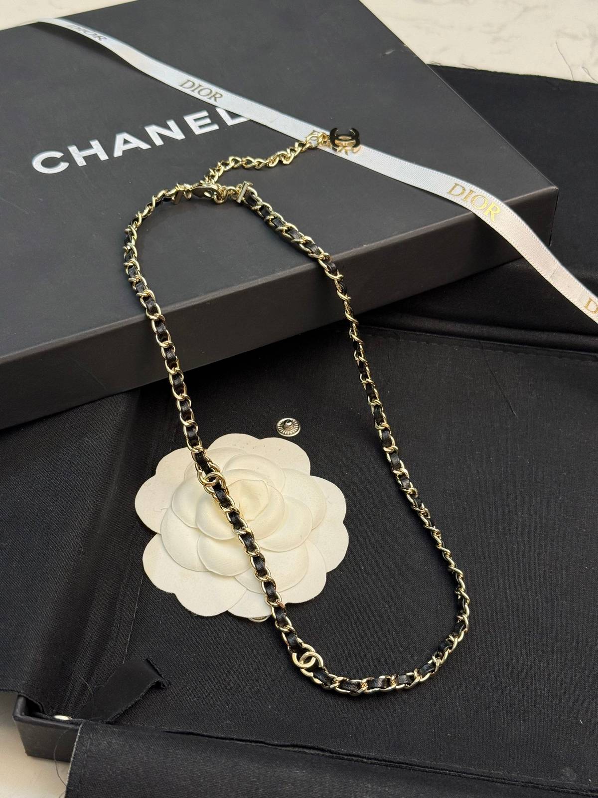 CHANEL シャネル レディース ネックレス CCロゴ チェーンモチーフ ブランドネックレス 上品なアクセサリー - 画像 8