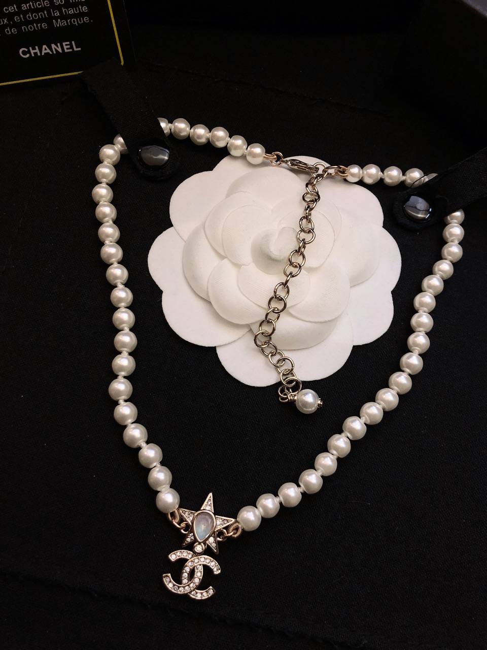 CHANEL シャネル レディース ネックレス パール チェーンモチーフ ココマーク ネックレス 上品なアクセサリー - 画像 5