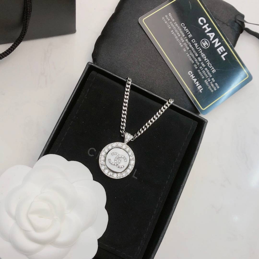 CHANEL シャネル レディース ネックレス CCロゴ ブランドネックレス シルバー - 画像 6