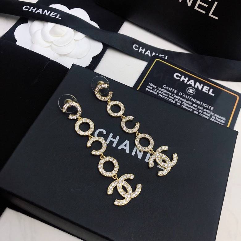 CHANEL シャネル レディース ピアス CCロゴ チェーンモチーフ ブランドピアス ゴールド - 画像 4