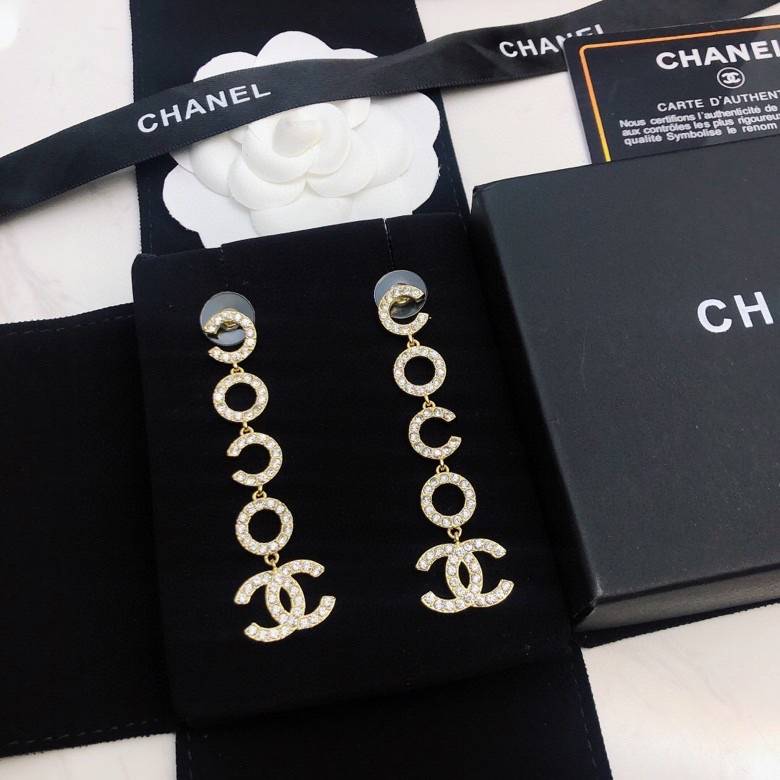 CHANEL シャネル レディース ピアス CCロゴ チェーンモチーフ ブランドピアス ゴールド - 画像 7